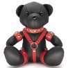 The Red Ours en cuir Bendy The Bdsm Teddy Bear Rouge